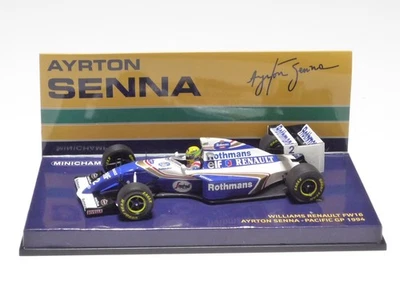 MINICHAMPS 1:43 Williams Renault FW16 Ayrton Senna Pacific GP 1994 "Rothmans" - Image 1 of 4