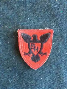 Genuine issue WW2 US Army 86th Infantry Division "Blackhawk" Uniform Badge - Picture 1 of 2