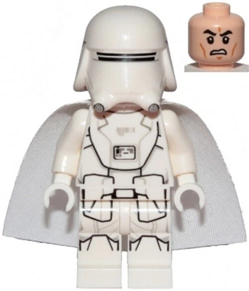 Lego Star Wars Minifigure First Order Snowtrooper with Cape sw1053 75249BrandNew - Image 1 of 1