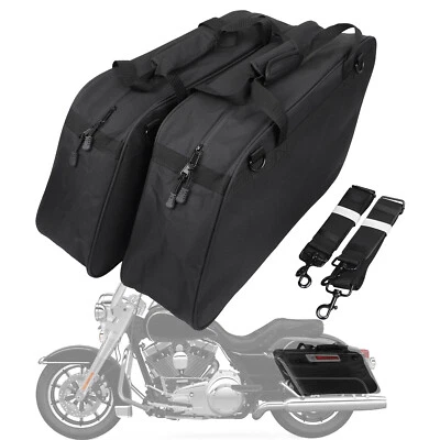 Saddlebag Liners Tour Pack Bag Fit for Harley Honda Yamaha Virago 250 V Star 650 - Image 1 of 4
