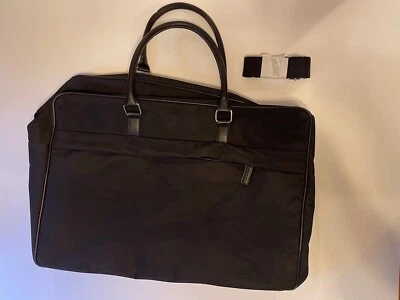 Calvin Klein Bolso de Viaje 100% Poliéster Negro, Correa para el Hombro Asas De Colección. Foto 1 de 4