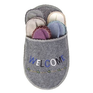 chaussons pour invités