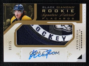 2015-16 Upper Deck Black Diamond Rookie Autographed Patch Kevin Fiala 09/15 RC - Picture 1 of 2