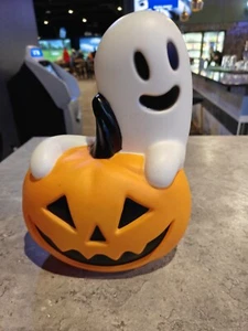 R3- 12" Halloween Blowmold Fantasma y Calabaza Iluminar - Imagen 1 de 2