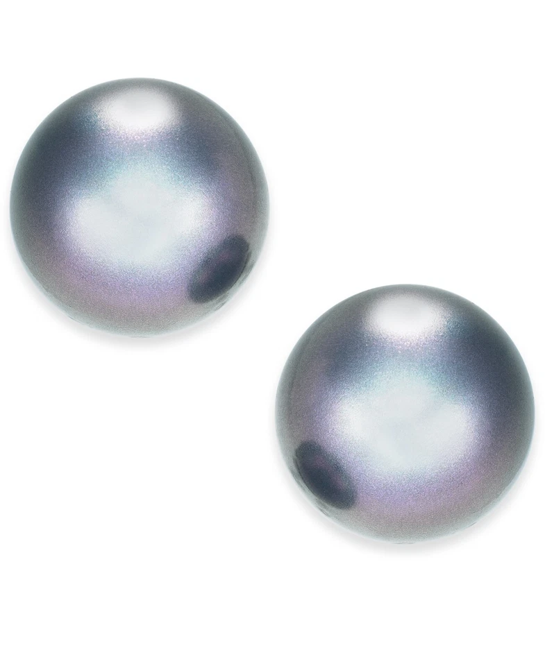 Aretes de perlas de imitación Charter Club Foto 1 de 1