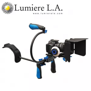 Lumiere LA L60381 xTremeCam Shoulder Rig Set  With FFocus 00 MBox 01 top Handle - Picture 1 of 1