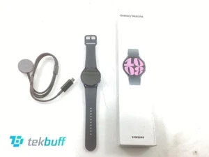 Samsung Galaxy Watch6 40mm Smart Watch w/ Sportband - Graphite (SM-R930NZKAXAA) - Picture 1 of 2