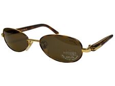 Sting Sunglasses Model SS4364 0220 Brown Brass Metal Frame 100 UV protect