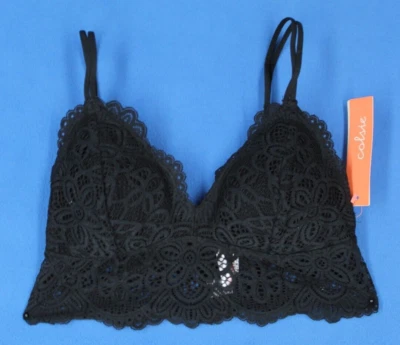 Colsie Wireless Unlined Lace Bralette Bra NWT Size XS #D635 - Image 1 of 4
