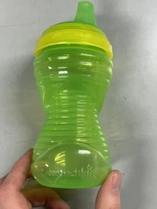 Munchkin Mighty Grip 10 oz Spill & Leak Proof Cups - Green - Picture 1 of 4