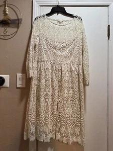 Preowned Nurture Lace Dress In Size L - Picture 1 of 8