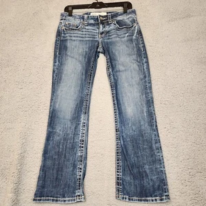 BKE Denim Culture Women's 31X28 Actual (TAG 26X29.5) Denim BLUE JEANS READ! - Picture 1 of 17