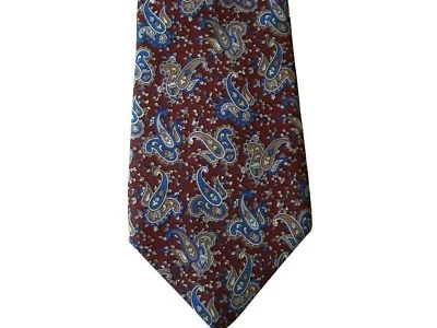 Corbata de cachemir para hombre Cambridge Classics de Mervyn's 3 3/8" x 58" Foto 1 de 2