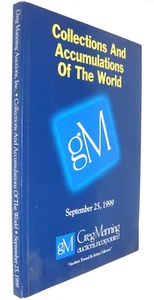 Catálogo de subasta de estampillas de Greg Manning 1999 EE. UU. Posesiones UN cubre temas - Imagen 1 de 3