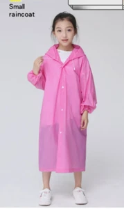 Unisex Adult Raincoat Waterproof Rain Coat Hooded Jacket Poncho Rainwear Camping - Picture 1 of 32