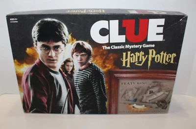 Clue: Wizarding World Harry Potter Edition Mystery Board Game, Pre-own, Complete - Image 1 of 4