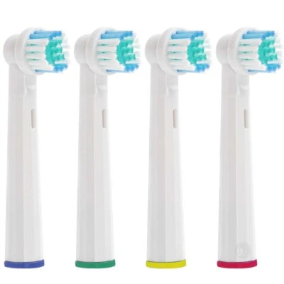 4 Aufsteckbürsten Aufsätze passt für Oral B Zahnbürste Ersatzbürsten Bürste