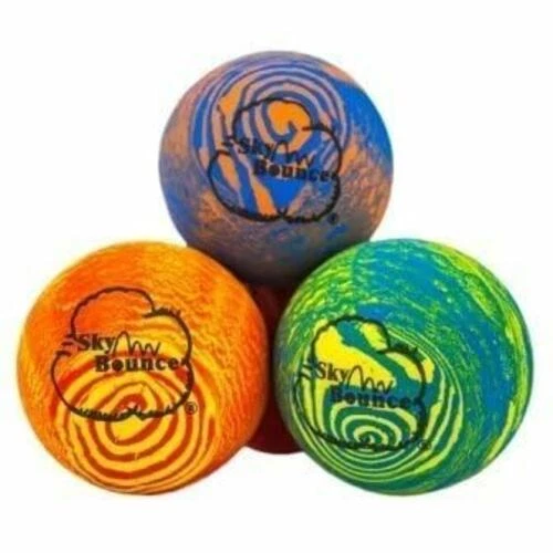 Balls Rainbow Color Rubber Handball for Recreational Hand Ball Stickball Racquet