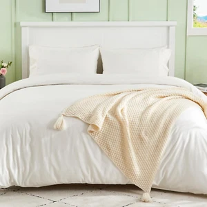 Duvet Cover Twin/Twin XL Size, Double Brushed Twin/Twin XL Duvet Cover, 3-Piece  - Picture 1 of 7