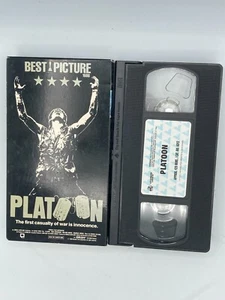 Platoon (1986), VHS Movie, Vestron Video (1988), Best Picture 1986, O. Stone - Picture 1 of 2