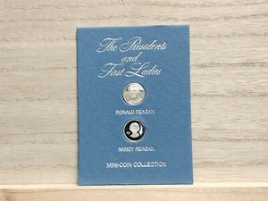 Ronald & Nancy Regan Franklin Mint The Presidents & First Ladies Mini Coin Set - Picture 1 of 8