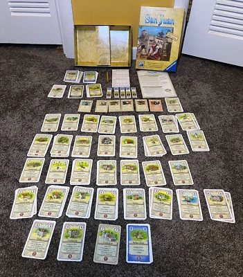 ** SAN JUAN 2nd EDITION ** Card/Board Game Includes New Buildings Expansion VG+ - Image 1 of 4