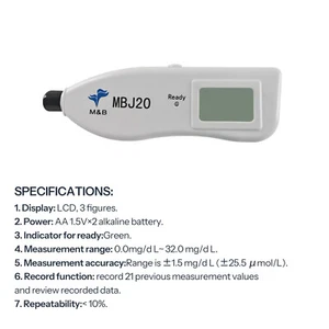 Tester ittero bilirubina transcutanea neonatale misuratore bilirubinometro - Foto 1 di 12