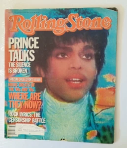 ROLLING STONE MAGAZINE PRINCE TALKS THE SILENCE IS BROKEN SEP 12, 1985 NO. #456 - Picture 1 of 4