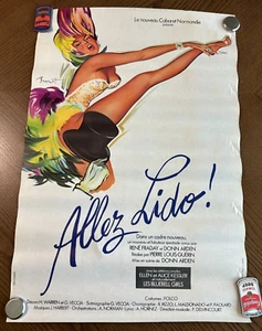 Lido Allez Lido Poster von Pierre Laurent Brenot Dose Can Dancer 23" x 16" - Bild 1 von 8