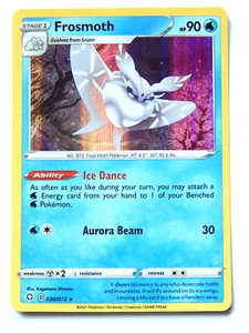 Frosmoth 030/072 (NM, Pokemon Card, Shining Fates, 2021, Water, Holo Rare) - Picture 1 of 2