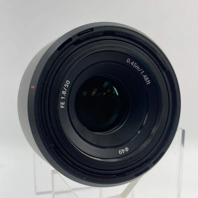 Sony FE 50mm f/1.8 E-Mount Standard Prime SEL50F18F - Image 1 of 4