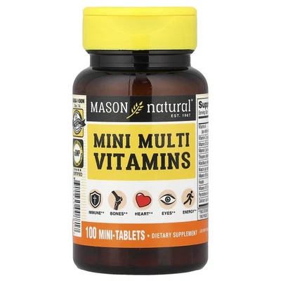 Mini multivitaminas, 100 mini tabletas Foto 1 de 3
