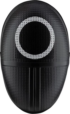 Disfraz Netflix Oficial Juego de Calamares Máscaras, Círculo Talla Única Adulto Disfraz Máscara Foto 1 de 4