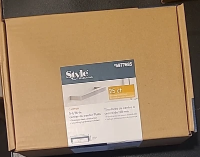 Style Selections Carter 5-1/16" Pulls- Stainless Steel - Image 1 of 4