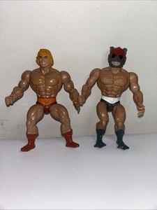 De colección Original Masters Of The Universe 1981 He-Man y 1982 Zodiac MOTU - Imagen 1 de 24