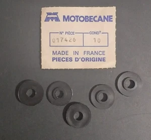 NOS Original Motobecane 1974-1981 Plastic Washers OE#017426 Package of 5 - Picture 1 of 3