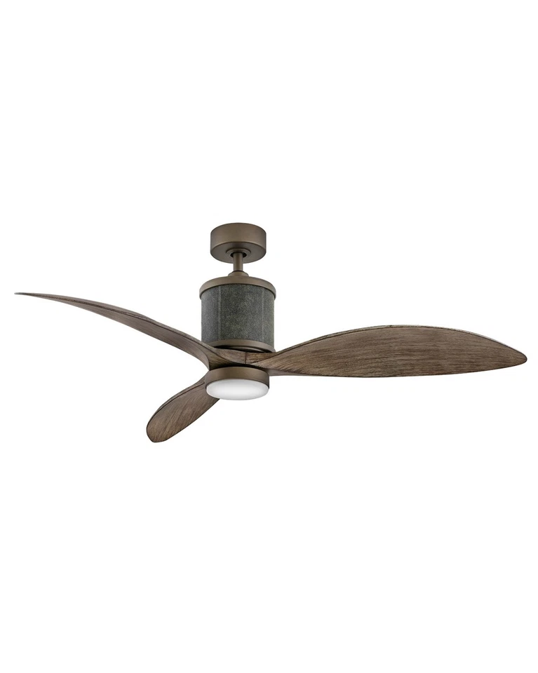 Metallic Matte Bronze 60"Ceiling Fan from the Merrick Collection - Image 1 of 1