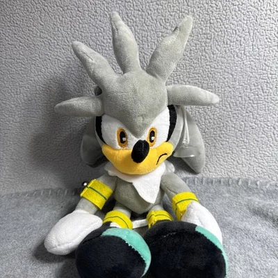 Sonic The Hedgehog 11" Silver Plush Stuffed Animal Hanger Suction - Image 1 of 4