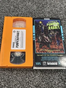 “the Return of The Pumpkin Rabbit” Rare Grail 🔥 VHS Retro Release Like New - Picture 1 of 1