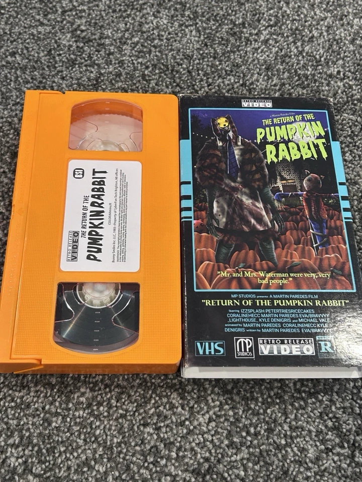 “the Return of The Pumpkin Rabbit” Rare Grail 🔥 VHS Retro Release Like New - Image 1 of 1