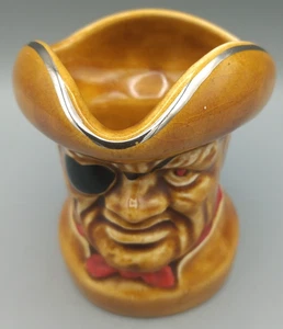 Vintage Lord Nelson Pottery Pirate toby jug VGC Height 8cm - Picture 1 of 5