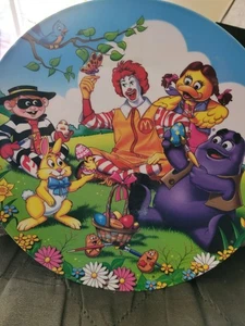 Ronald McDonald Plastic Plate, Not Sure Of Year. - Picture 1 of 3