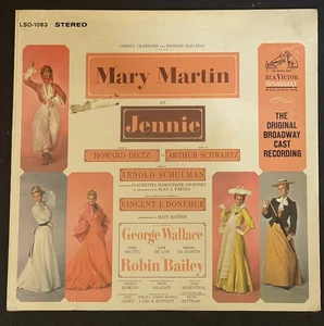 still sealed MARY MARTIN as JENNIE 1963 Original Broadway Cast LP RCA LSO-1083 - Picture 1 of 2