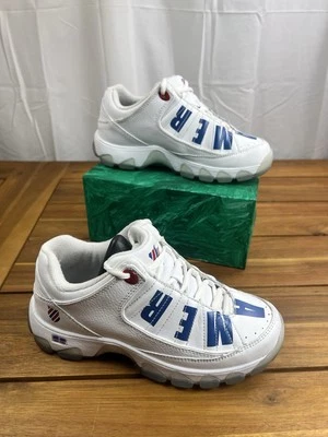 Zapato Deportivo K-Swiss Blanco Dreamer Juvenil Talla 5.5 Gráficos ST529 SB Cuero Foto 1 de 4