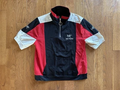 Винтажный женский пуловер Arc'teryx с коротким рукавом на четверть молнии размер средний Y2K - Изображение 1 из 4