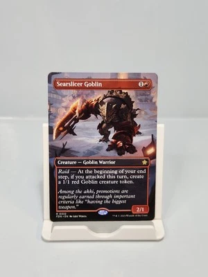 Searslicer Goblin 332 Borderless Rare Foundations FDN MTG - Image 1 of 4