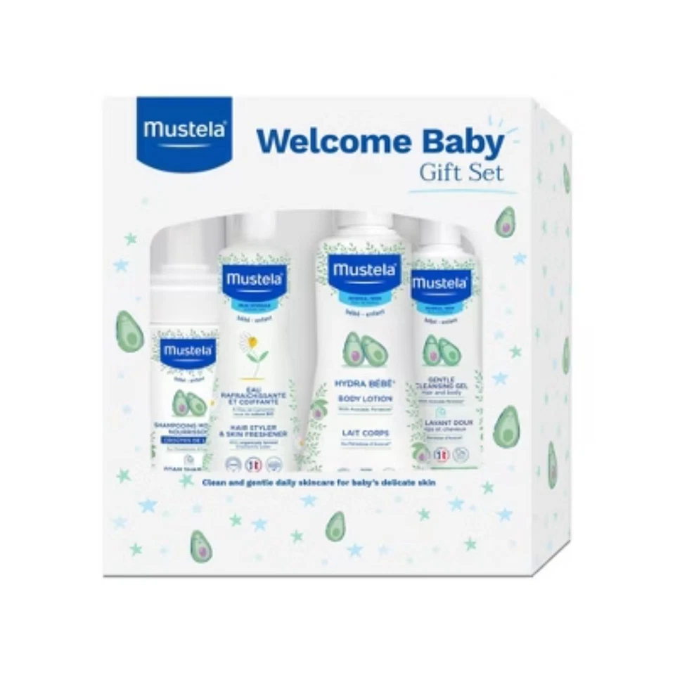 Mustela Welcome Baby Gift Set - 4pc - Image 1 of 4