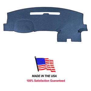 Blue Carpet Dash Cover Compatible w/ GMC Pickup Full Size 2500 2015-2018 CH113-9 - Picture 1 of 11