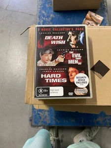 Death Wish / The Evil That Men Do / Hard Times Charles bronson vgc region 4 - Picture 1 of 1