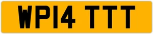 🤩 PAT 🤩 PATS PATRICIA PATRICK PLATT PRIVATES KENNZEICHEN WP14 TTT - Bild 1 von 4